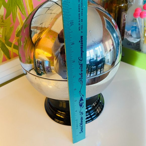 50s Retro Rare, & RAD Silver Dome Drink Dispenser - Picture 8 of 16